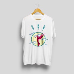 T-shirt imprimé colibri 2